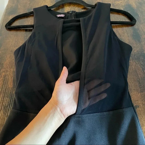 Midi Bodycon cutout mesh dress - Picture 9 of 13